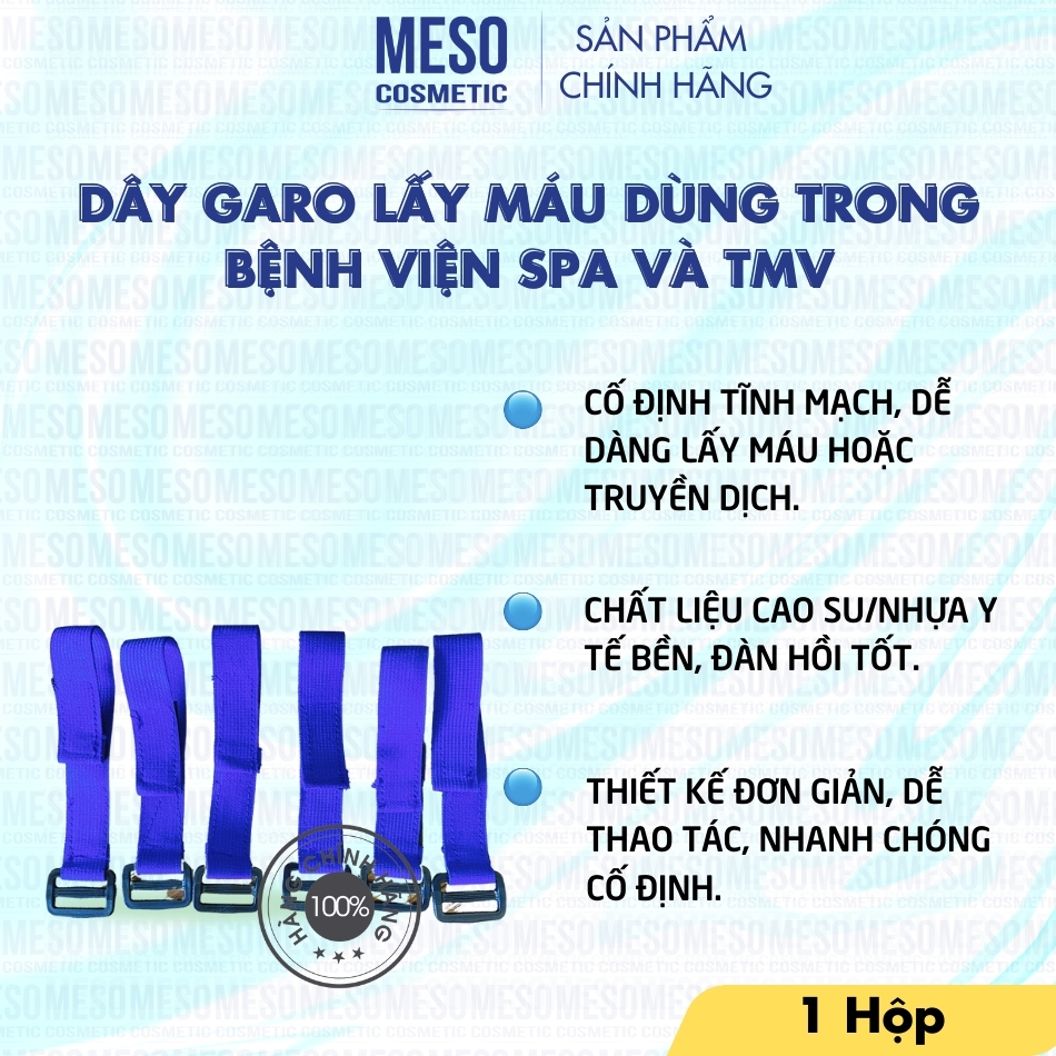 Dây Garo lấy máu dùng trong bệnh viện Spa Và TMV